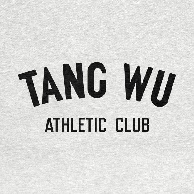 Tang Wu - Athletic Club (Original - Light - Back Design) by jepegdesign